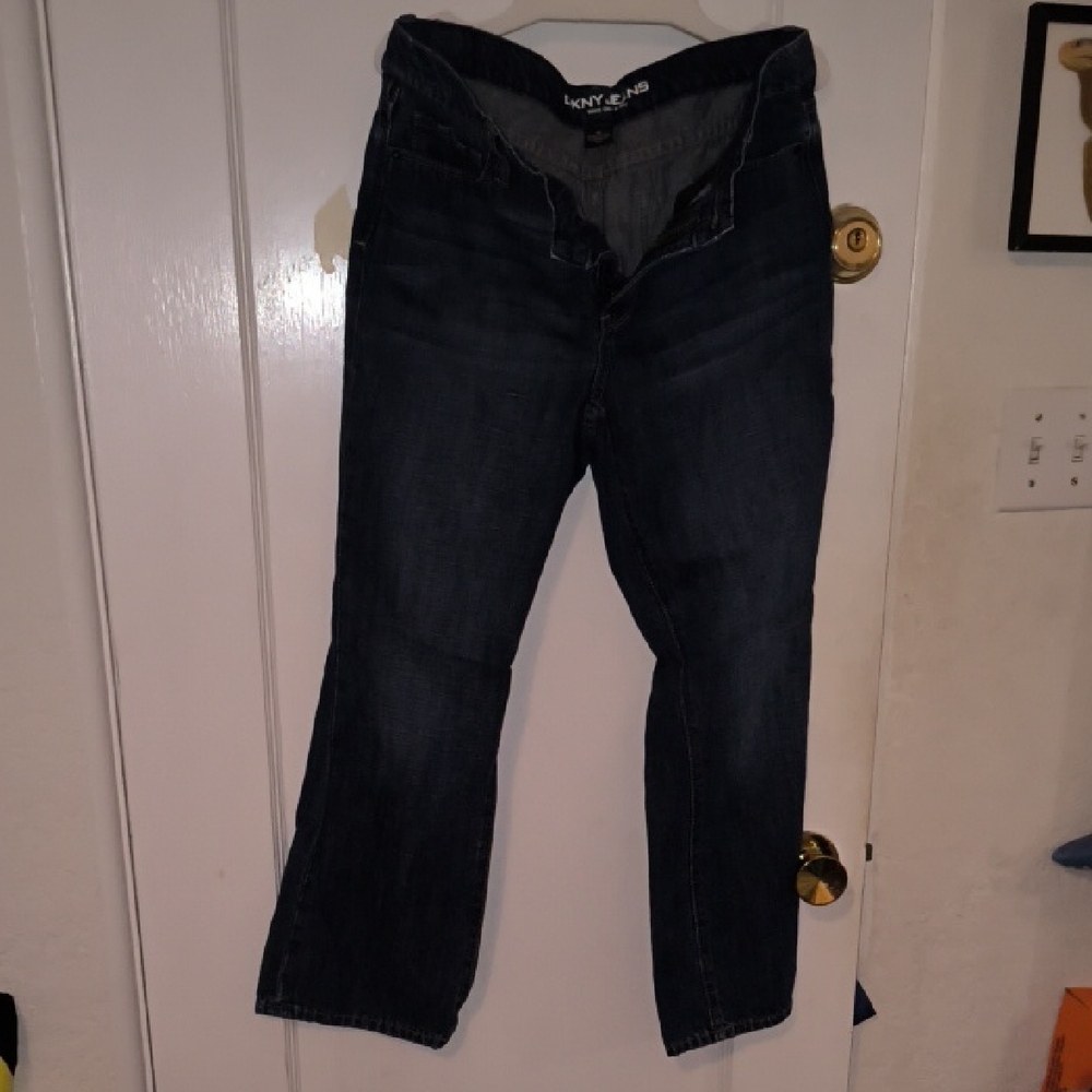 DKNY | Women's Dark Blue Ankle Jeans